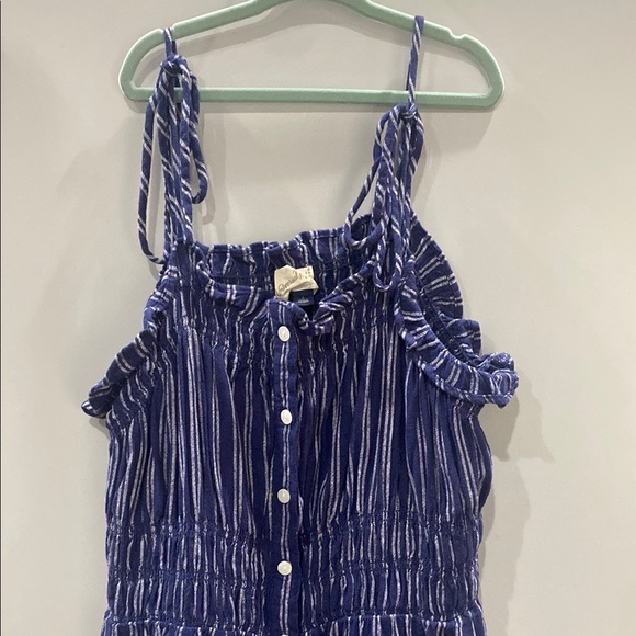 Universal Thread Blue Ruffled Sundress - Picture 3 of 8